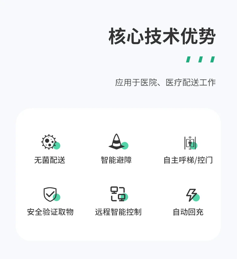 大白配送机器人 product detail