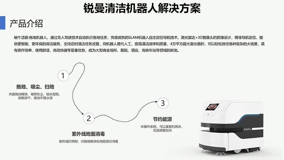 清洁机器人 product detail