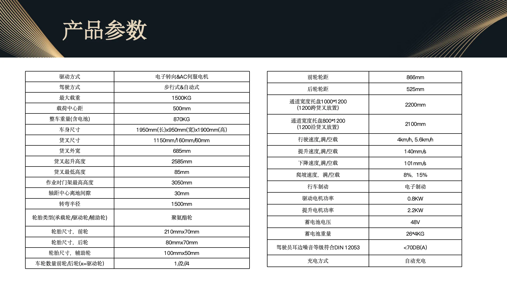 犀牛无人堆高叉车 product detail